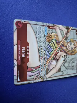 ONE PIECE Nami OP01-016 Alternate Art (25th Anniversary) NM - Image 3