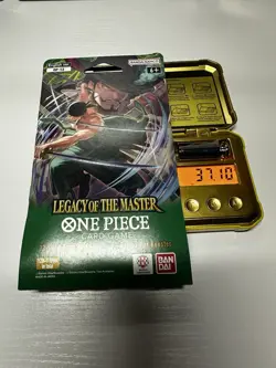 One Piece Legacy of The Master OP-12 Sleeved Booster New, Sealed HEAVY 37.10g 🔥 - Image 1