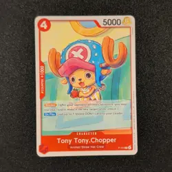 One Piece Tony Tony.Chopper P-101 Promo Cards Character 5000 Power English - Image 1