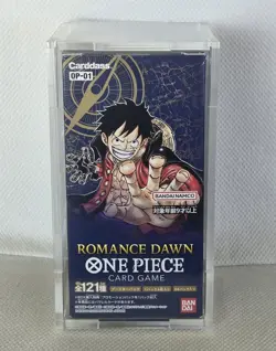 ONE PIECE OP01 ROMANCE DAWN BOOSTER BOX (JAPANESE) Sealed with BOX protector - Image 1