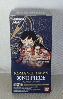 ONE PIECE OP01 ROMANCE DAWN BOOSTER BOX (JAPANESE) Sealed with BOX protector - Image 2
