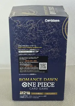 ONE PIECE OP01 ROMANCE DAWN BOOSTER BOX (JAPANESE) Sealed with BOX protector - Image 5