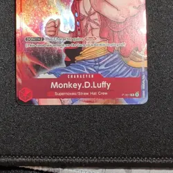 Bandai One Piece Monkey D. Luffy P-001 Promo Foil Character 7000 Power English - Image 3