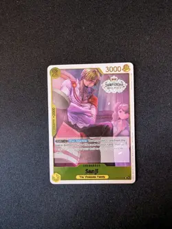 Bandai One Piece Sanji OP01-013 Championship 2022 Promo Foil 3000 English - Image 1