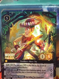 Disney Lorcana Woody - Jungle Guide Top 8 Set Championship Promo Enchanted - Image 2