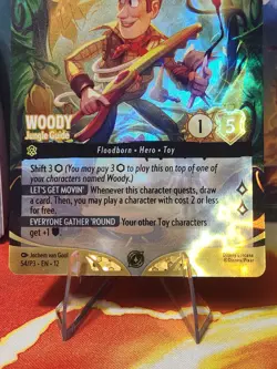 Disney Lorcana Woody - Jungle Guide Top 8 Set Championship Promo Enchanted - Image 3