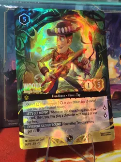 Disney Lorcana Woody - Jungle Guide Top 8 Set Championship Promo Enchanted - Image 5