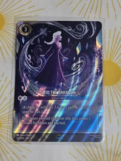 Into the Unknown (Enchanted) 213/204 Reign of Jafar Holo Disney Lorcana - Image 1