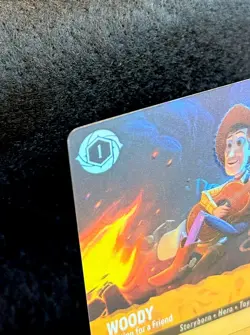 Disney Lorcana Woody - Waiting for a Friend (Epic) 205/204 Wilds Unknown Holo NM - Image 3