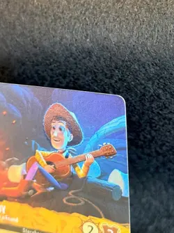 Disney Lorcana Woody - Waiting for a Friend (Epic) 205/204 Wilds Unknown Holo NM - Image 4