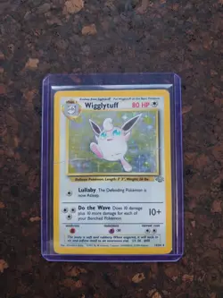 Wigglytuff 16/64 Holo, Rare, Jungle, Unlimited Pokemon Card - Image 1