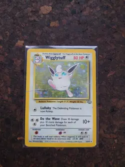 Wigglytuff 16/64 Holo, Rare, Jungle, Unlimited Pokemon Card - Image 3