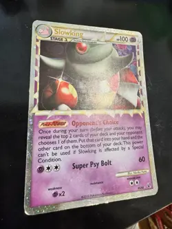 SLOWKING 85/90 PRIME RARE HGSS UNDAUNTED POKEMON HOLO - Image 3