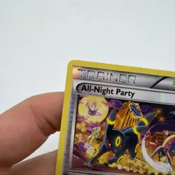 All-Night Party Reverse Holo 96/122 2016 XY Breakpoint Pokemon Card TCG Mp-LP - Image 5
