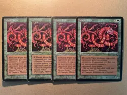 MTG 4x Marsh Viper The Dark OLD SCHOOL Pauper Magic the Gathering Card x4 HP - Image 1