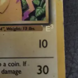 Pokemon TCG Pikachu 27/53 Wotc Promo Regular Promo Pokemon Card E3 Damaged - Image 2