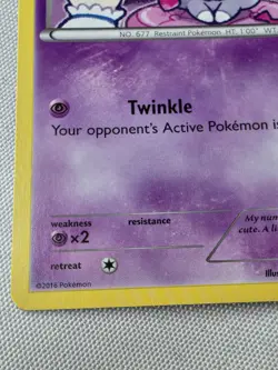 Pokemon Espurr RC14/RC32 Radiant Collection Generations Holo NM Cute Rare Card - Image 4