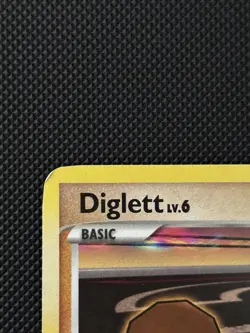 Pokemon Rumble Stamped Diglett Card 11/16 2009 TCG (Lightly Played) - Image 2