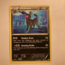 Pokemon TCG Umbreon Dark Explorers 60/108 Uncommon Card Regular/Non-Holo - Image 1