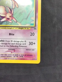 Pokemon Cards: Neo Discovery 1st Edition Rare Holo: Espeon 1/75 - Image 5