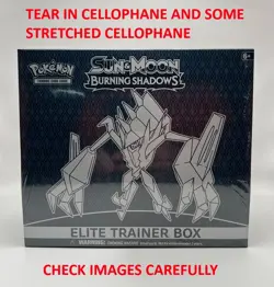 (403079) Pokemon Sun & Moon Burning Shadows Elite Trainer Box - Factory Sealed - Image 2