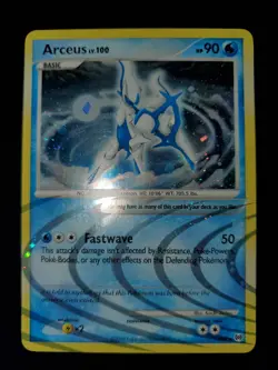 Arceus AR4 Holo Pokemon TCG Platinum Arceus AR Card LP Lightly Played LP-NM - Image 2