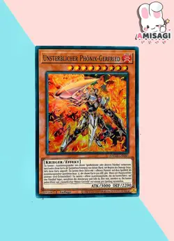 Yu-Gi-Oh! - Immortal Phoenix-Gerfried AMDE-DE049 Card Trading Card German - Image 1