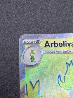 Pokemon TCG Arboliva EX 207/182 Full Art Destined Rivals Card - Image 3