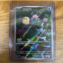 Tympole 103/086 Pokemon TCG SV Black Bolt Illustration Rare Holo Card NM - Image 1