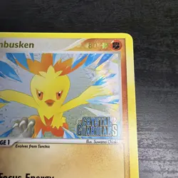 Pokemon Card - Combusken Crystal Guardians 16/100 Reverse Holo Rare Stamped 🔥 - Image 3