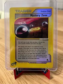 Mystery Zone Reverse Holo Skyridge 137/144 Pokemon Trading Card Game *NM* - Image 1