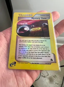 Mystery Zone Reverse Holo Skyridge 137/144 Pokemon Trading Card Game *NM* - Image 3