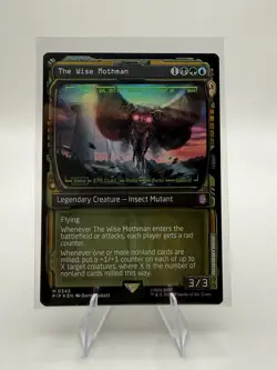 The Wise Mothman (Showcase) -Foil Near Mint MTG Universes Beyond: Fallout - Image 1