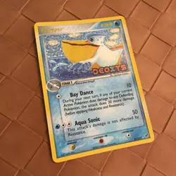 Pelipper 21/107 EX Deoxys Reverse Holo 70HP EN 2005 Pokemon Card MP-HP - Image 1