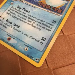 Pelipper 21/107 EX Deoxys Reverse Holo 70HP EN 2005 Pokemon Card MP-HP - Image 4