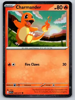 Charmander - (Cosmos Holo) 020/217 Miscellaneous Cards & Products Holo NM - Image 1