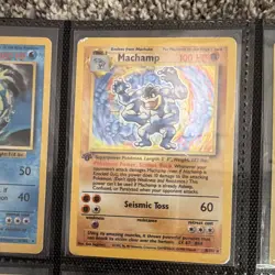 Nintendo Pokemon TCG 18-Card Holo Binder Lot XY Evo, Base Set, Team Rocket, BS2 - Image 3