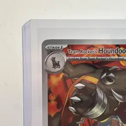 Pokemon TCG Team Rocket's Houndoom Illustration Rare Destined Rivals 191/182 - Image 2