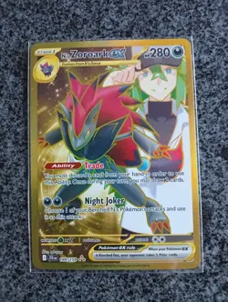 N’s Zoroark ex 189/159 – Hyper Rare (NM/M) Journey Together – Pokemon card - Image 1