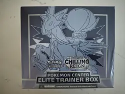 Pokemon TCG Sword And Shield Chilling Reign Pokemon Center Elite Trainer Box - Image 1