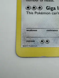 Haxorus 88/101 Noble Victories Holo Rare Miscut Error Pokemon Card MP - Image 5