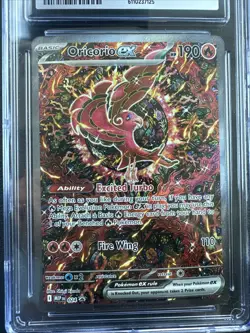 Pokemon TCG Oricorio Ex 024: CGC Gem Mint 10 Black Star Promo Holo EN - Image 3