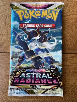 🔥Pokemon Sword & Shield Astral Radiance Booster Pack x1 Random Art - Image 1