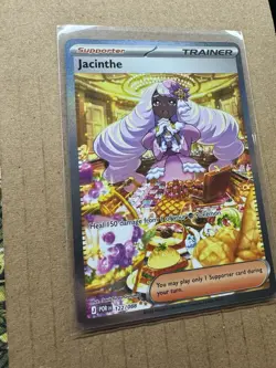 Jacinthe ME03 Perfect Order # 122/088 Pokemon Special Illustration Rare SIR - Image 2