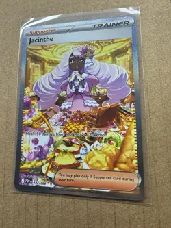 Jacinthe ME03 Perfect Order # 122/088 Pokemon Special Illustration Rare SIR - Image 3