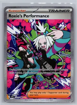Roxie's Performance 121/086 Holo Chaos Rising Pokemon NM - Image 1