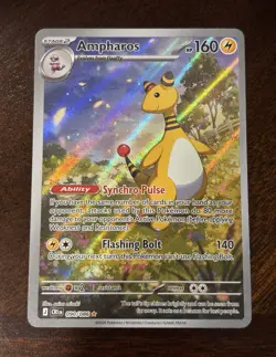 Pokemon TCG Ampharos 090/086 Chaos Rising NM - Image 1