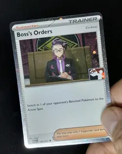 Boss’s Orders ASC 183/217 Prize Pack Series 9 Stamped Cosmos Holo NM SWIRL - Image 1