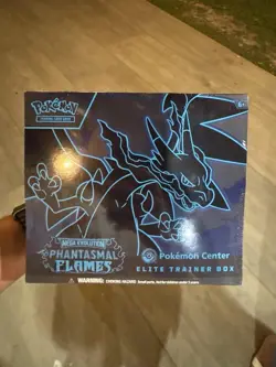 Pokemon TCG Mega Evolution Phantasmal Flames Pokemon Center ETB Sealed - Image 3