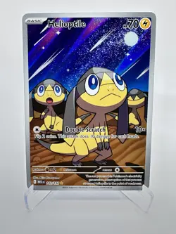 Helioptile 143/132 Me01: Mega Evolution Holo Pokemon Near Mint - Image 1